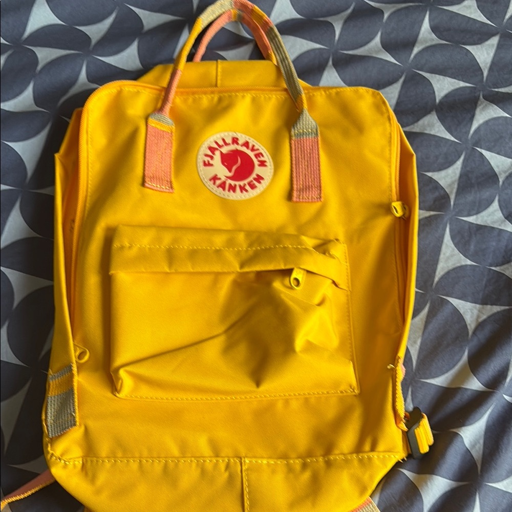 Kånken Yellow Backpack